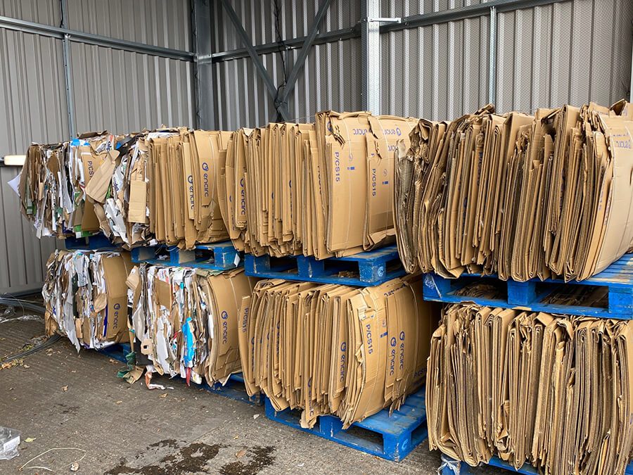 cardboard recycling