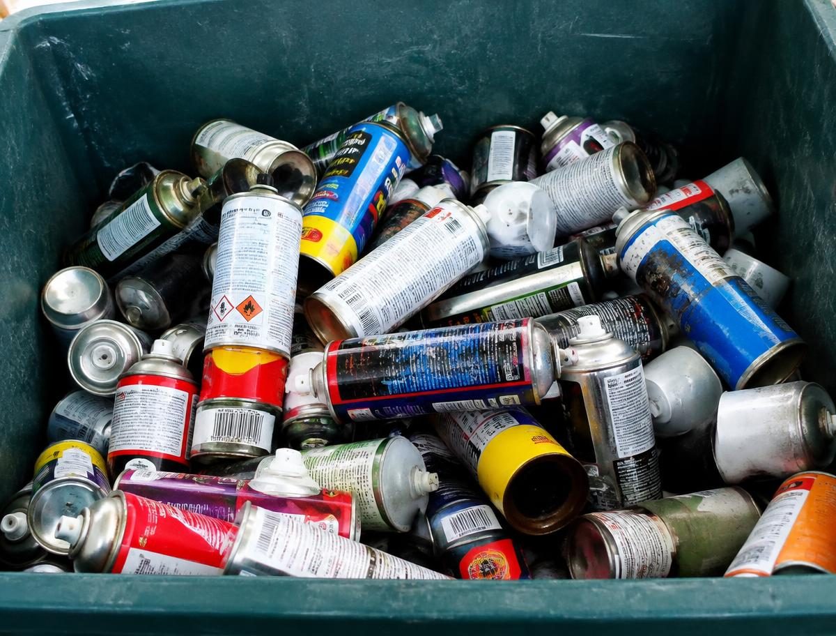 aerosol can disposal