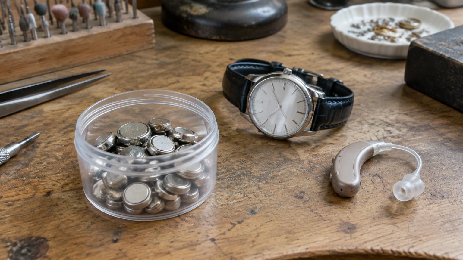 button cell battery waste collection
