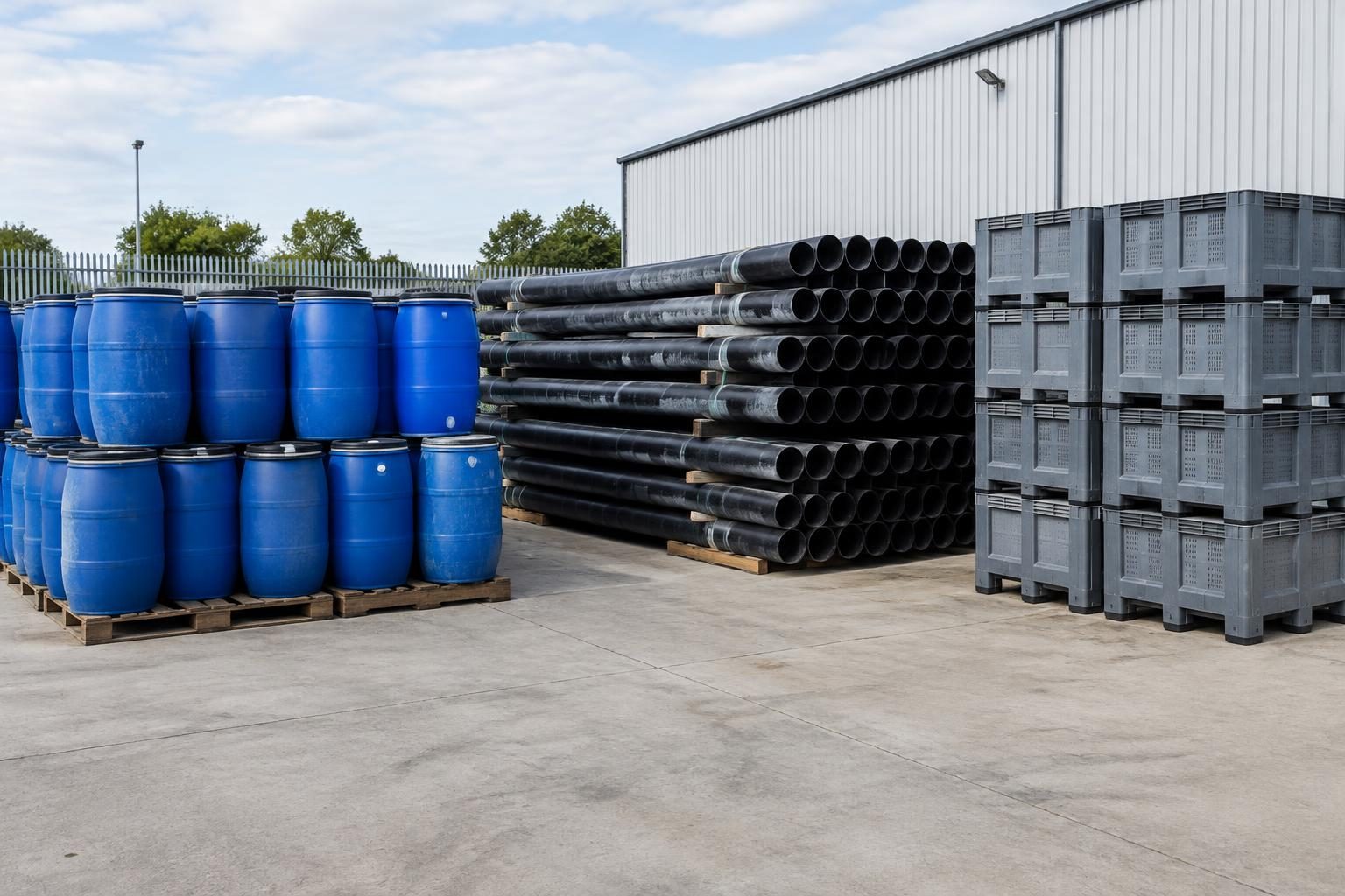 hdpe plastic waste collection