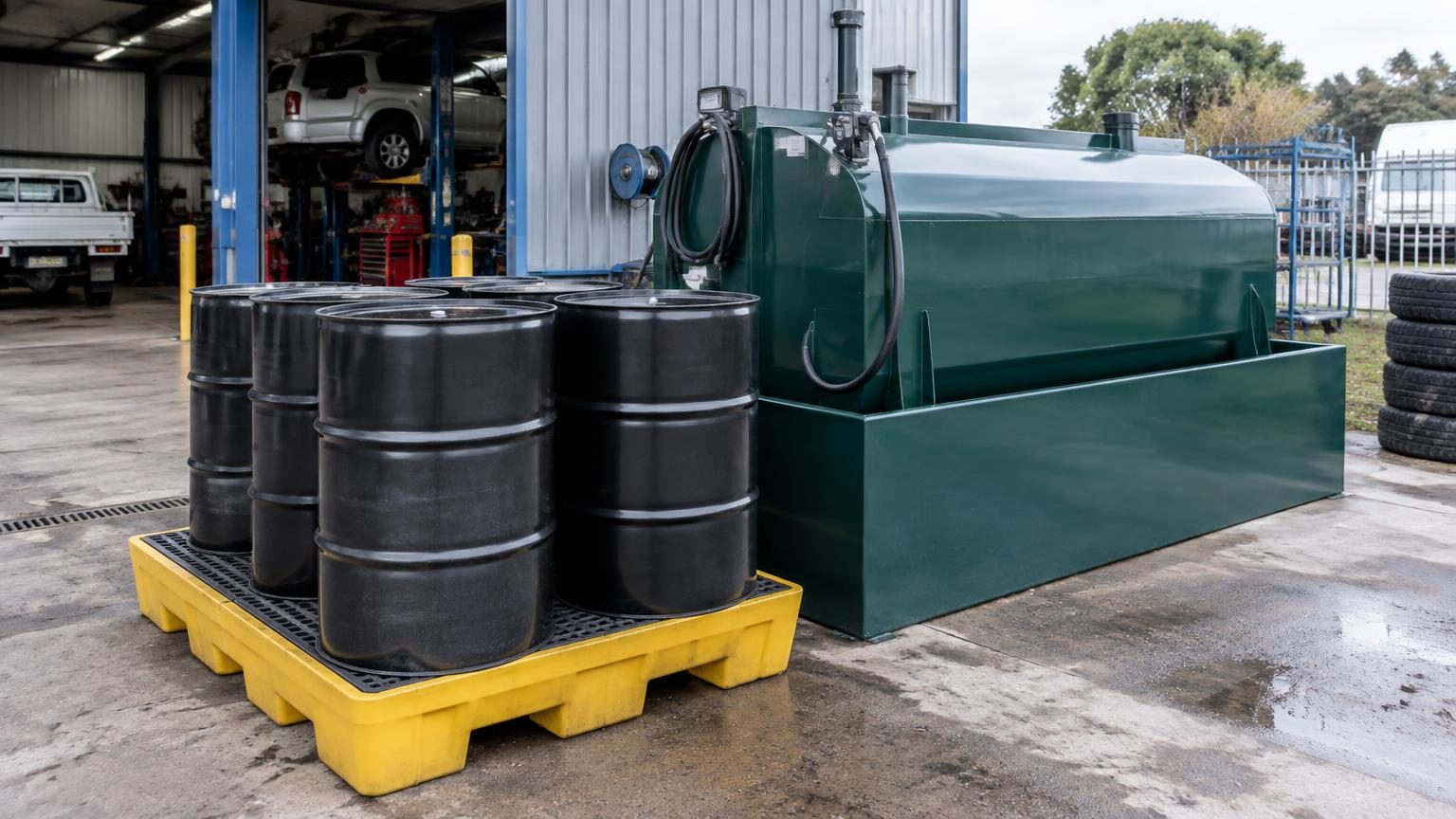 waste oil collection