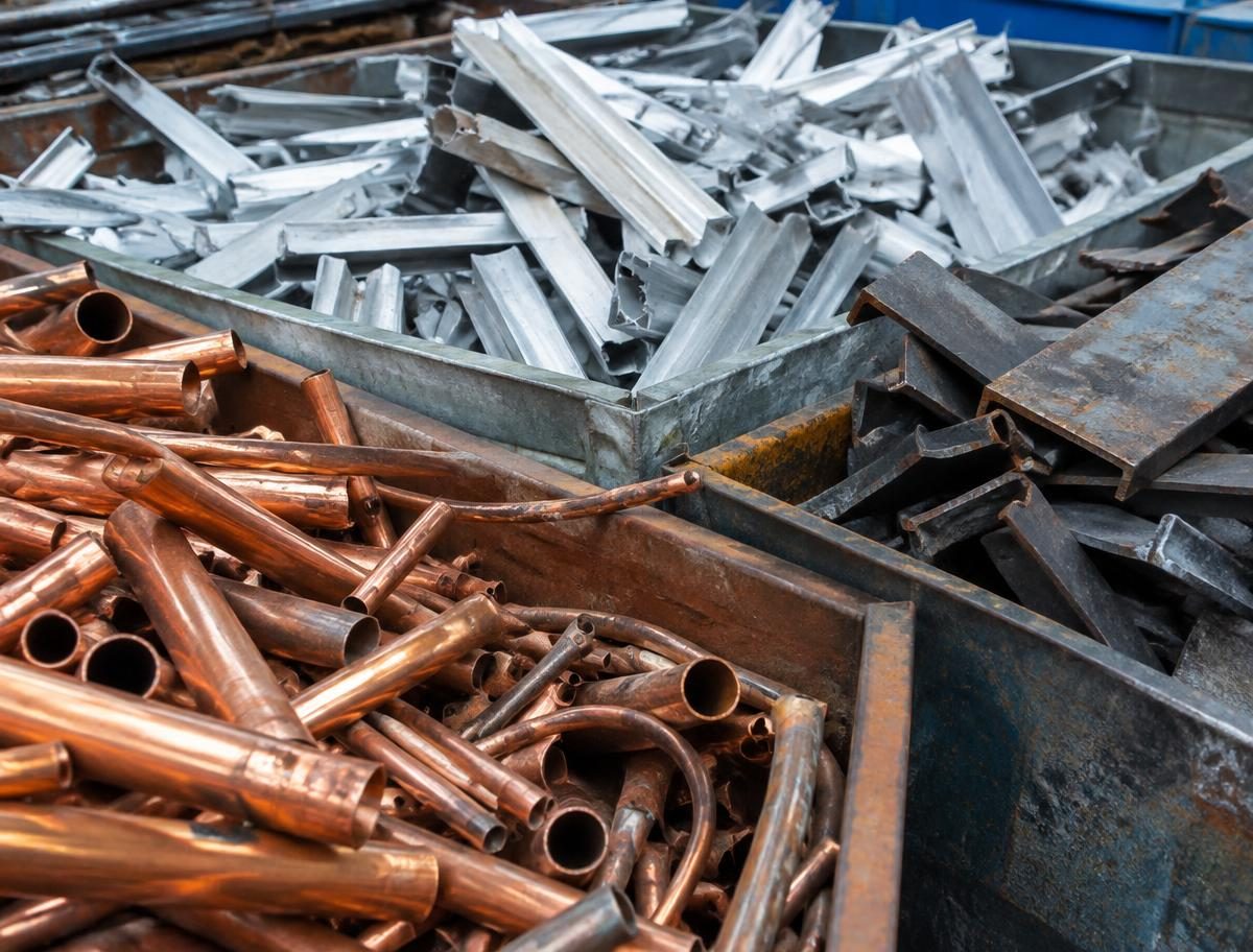 scrap metal collection