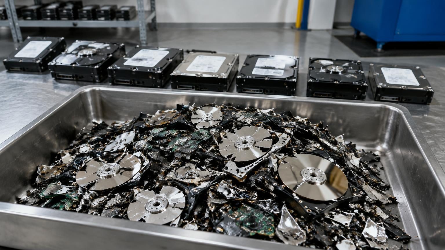 hard drive destruction