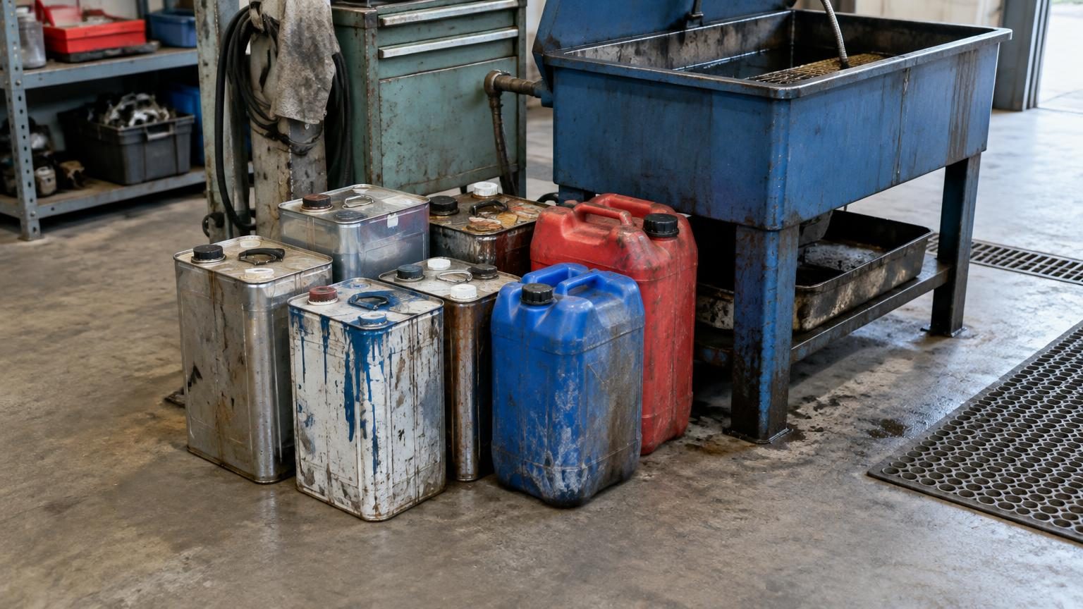 solvent waste collection
