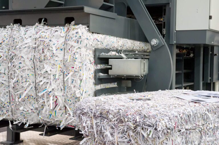 shredded paper recycling